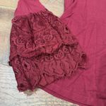 Xhilaration Xhiliration Long Sleeve Lacy Tee Photo 7