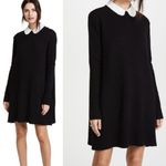 Cinq à Sept Cinq A Sept NEW / NWT Black & White Peter Pan Collar Sweater Dress Photo 1
