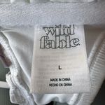 Wild Fable 2  White/Ivory Bikini Tops Size Medium Photo 9