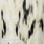 Silence + Noise Silence Noise Dress Women Medium Cream Black Scarf Print Shift Mini Casual Party Photo 5