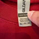 Gildan Red  Heavy‎ Blend 3XL Graphic Sweatshirt Rude Quote Funny Humor Photo 2