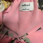 Wilfred Aritzia Promener Blouse Aurora Pink Birch Floral Off Shoulder Small Photo 2