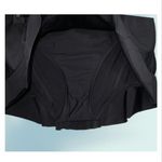 Aqua Green  Black Swim Hipster Elastic Waist Skirt Small Photo 2