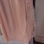 Future Collective Elegant coral Nightgown with Lace Trim Size XL Orange Photo 3