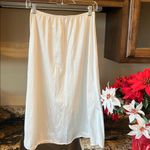 Vanity Fair Vintage  Midi Half Slip Nylon Beige Photo 2