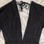 Low Cut Black Dress Size XS Photo 1