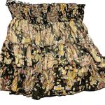 Sweet flower sheer lined flower print skirt size medium Photo 2