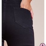Pretty Little Thing NWT Size 2 Black Skinny Jeans Back Pockets Casual Pants Photo 3