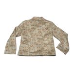 Painted Pony womens medium blazer made in USA circle 90s jacket soft square butt Green Photo 1