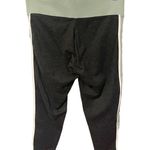 PINK - Victoria's Secret Victorias Secret Pink Yoga Small Black Green Trim Cropped Athletic Pants Photo 3