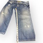 BKE Y2K Stella Low Rise Straight Leg Jean Capris Distressed Women’s 25 Photo 5