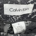 Calvin Klein (0) 28x26.5 Short Brushed Gray Skinny Ankle Crop Pants Mid Rise Photo 6