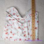 New! Beth Richards GIA top‎ floral print, size M Red Size M Photo 4