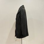 Vince Camuto Dark Olive Pea Coat Size Medium Photo 4