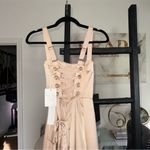 Show Me Your Mumu Clarissa Corset Dress in Champagne Luxe Satin Photo 6