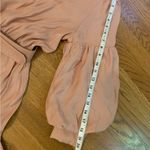 INA Ballon sleeve Tiered midi dress size M Photo 6