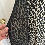 Laundry by Shelli Segal Laundry Shelli Segal tan & black silk animal print wrap halter dress Photo 8