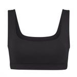 SKIMS NWT  Signature Swim Top Onyx size L Photo 1