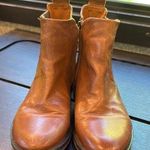 Franco Sarto  Brown Leather Ankle Boots size 6.5 runs a little more like a 7 Photo 0