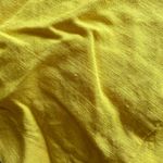 Banana Republic dress size 4 yellow linen cutout Photo 4