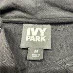 Ivy Park  Black‎ Hoodie with White Sleeve Accents size M Photo 5