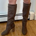 Dark Brown Tall Slouchy Boots Size 7.5 Photo 0