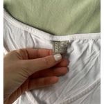 ASOS White Cinched Crop Top Photo 4