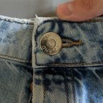 River Island Women's Blue Denim Cut-Off Shorts Size 8 Distressed Photo 6