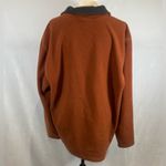 st. john's bay St John’s Bay copper burnt orange 1/4 zip pullover sweater with pockets size XL Photo 3