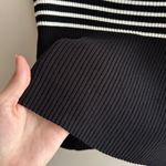 H&M Divided by  Striped Ribbed Tank Top, Black/White, Size Large Photo 7