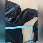 Modcloth 🖤  Bee Buzzworthy Black Velvet Button Up Shirt size small 1995 nwt Photo 6