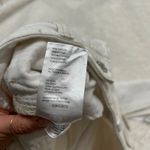 Free People Womens White Jeans Sz 25 Raw Hem Mid Rise Button Fly Boho Indie Photo 4