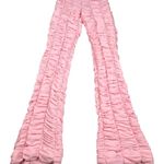 I am gia I.AM.GIA Ophelia Ruched Pink Mesh Pants Photo 4