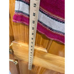 Ralph Lauren Lauren  Linen Cotton Knit Sweater Tank Top Striped Boho Chic Size Photo 5