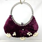 CLARA KASAVINA mini velvet bag, NEW Photo 4