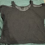 Wet Seal Y2K Large polka-dot  top. NWOT Photo 0
