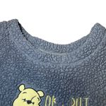 Disney Winnie the Pooh "Ok But First Hunny" Sherpa Sweatshirt Womens 3X Cozy Photo 3