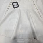 Norma Kamali  Off Shoulder Grace Mini Dress in Snow White Photo 3