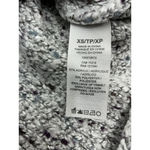 Garage Womans Pullover Sweater XS Gray Speckled Knit V Neck Long Sleeve Photo 3