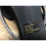 Fashion to figure Nikita Wide Width Women's 10 W Silver Slip-On Dress Sandals Photo 8