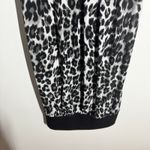 Speechless Dress Women M Black White Leopard Mini Club Y2K Jersey Shore Party Photo 4