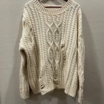 J.O.A. Sweater Distress Size M Photo 1