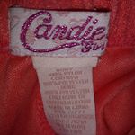 Candie's Candie Girl M Mesh Skirt in Orangie Pinkish Coral Photo 3