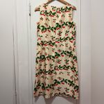 π Vintage Y2K Cynthia Howie Maggy Boutique Cream Silk Dress Cherries Size 8 π Red Photo 6