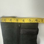 Naya Anthropologie Boots Womens 10M Lightning Black Heeled Leather Zip Buckle Size 10 Photo 6