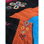 Allure Blazer Jacket Womens 2X Embroidered Colorblock Artsy Vintage Coogie Style Photo 15