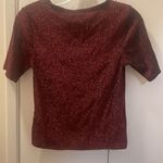 Active USA sparkle red cherry cola top short sleeve small fairy Photo 6