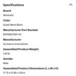 Nintendo Mario 4pc set backpack nwt Photo 7