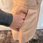 Maje blush pink silk cap sleeve zipper detail sheath dress size 1 or US small Photo 3