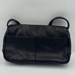 Reaction Kenneth Cole Black Leather Baguette Bag Photo 3